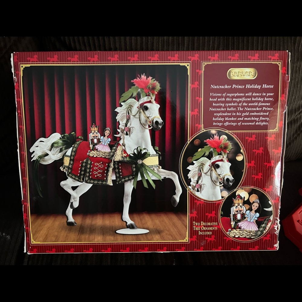Breyer Nutcracker Prince Holiday Horse in original box.
